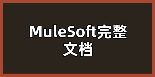 MuleSoft 完整文档